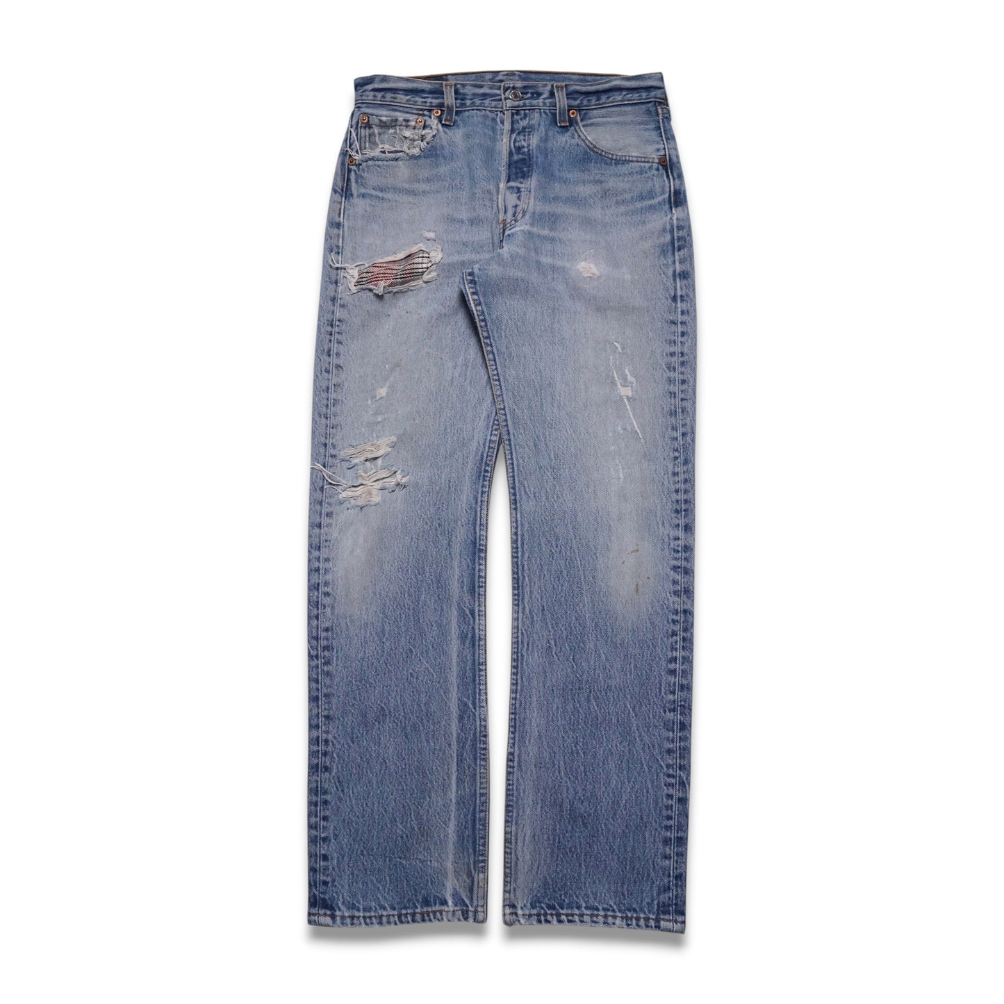 1990s Levi 501 "Repaired" Size: 30W/31L