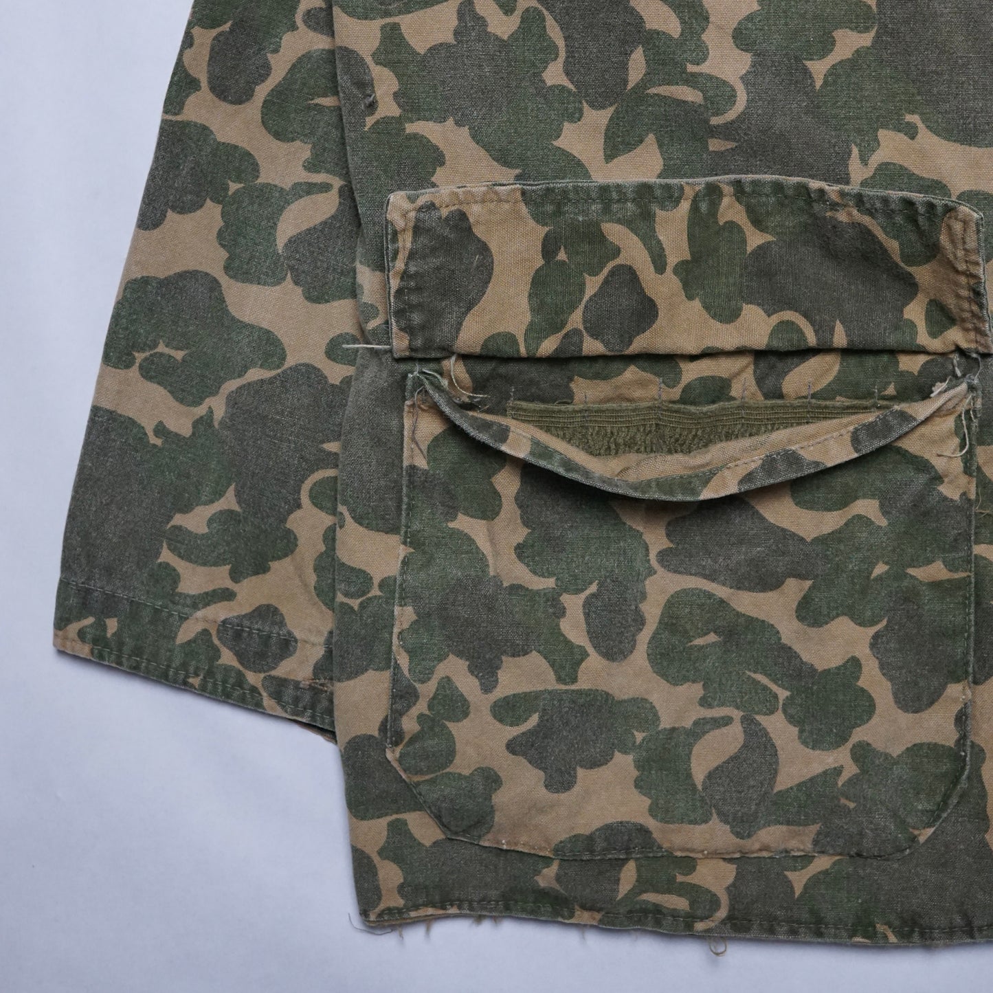 1970s Hunting Jacket "Camo" Size: L/XL
