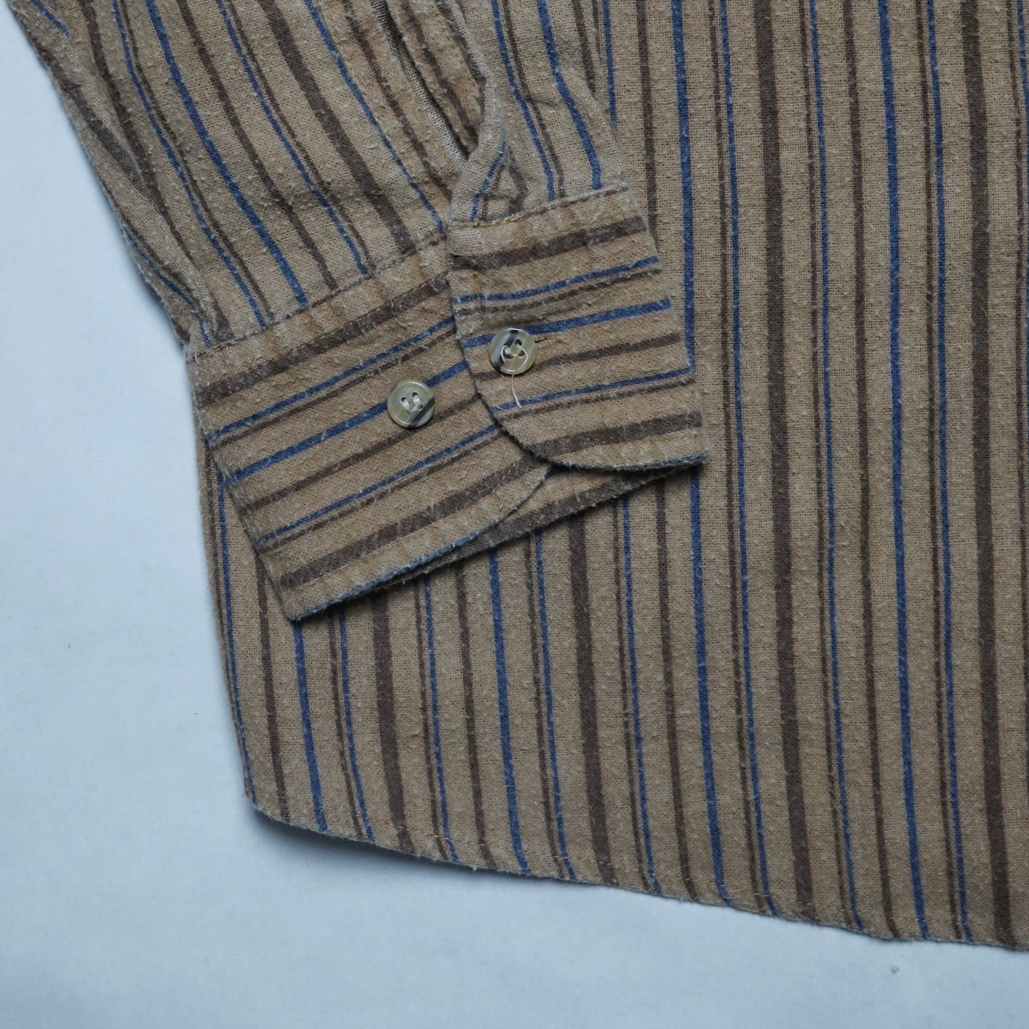 2000s Cotton Over Shirt "Brown" Size: L/XL