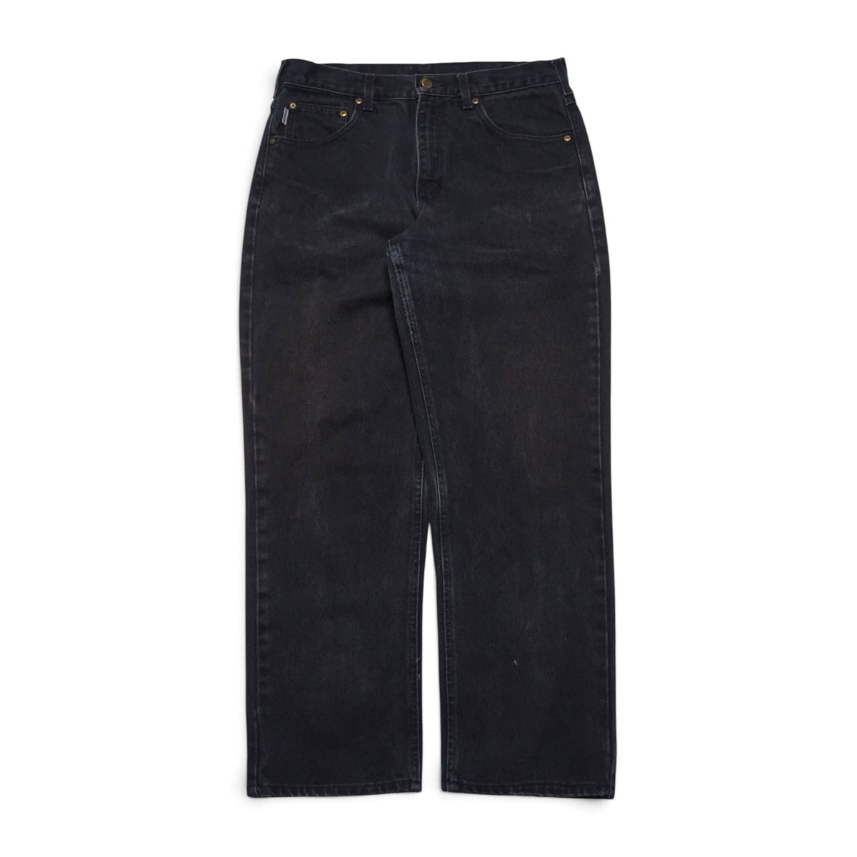 1990s Carhartt Denim "Black" Size: 33W/30L