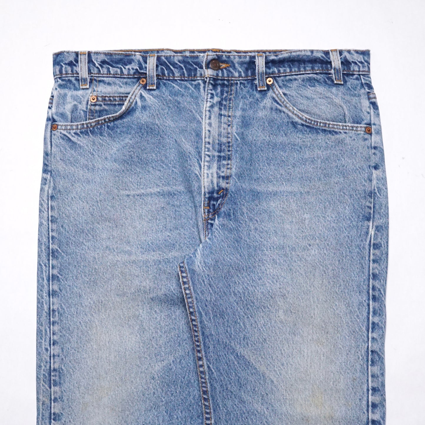 1990s Levi 505 Orange Tab "Light Wash" Size: 38W/31L