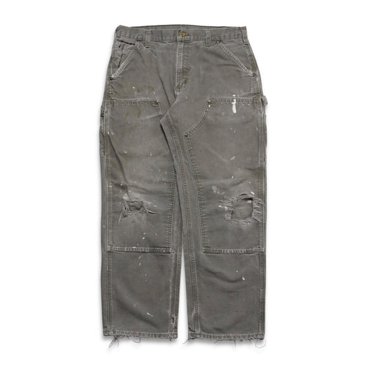 2000s Carhartt Double Knee "Olive" Size: 34W/29L