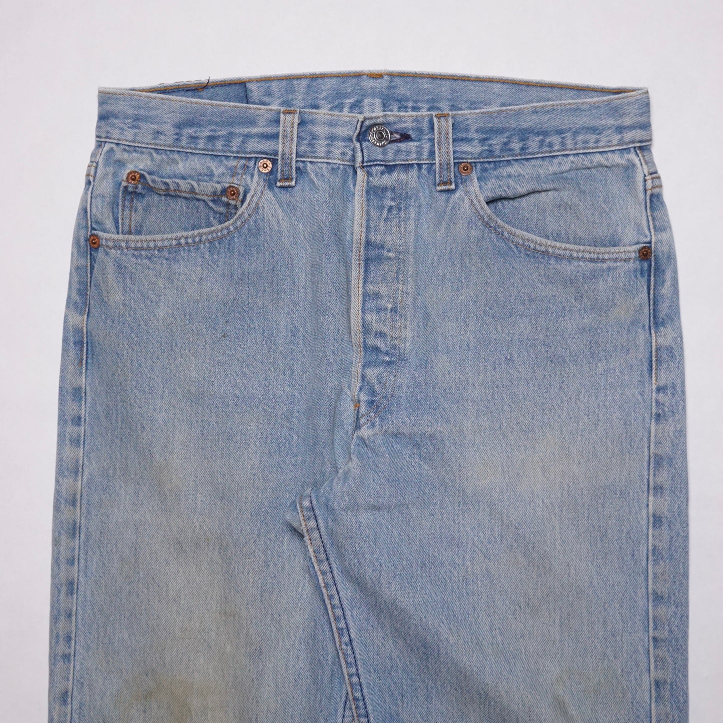 1990s Levi 501 "Oil Stains" Size: 31W/30L