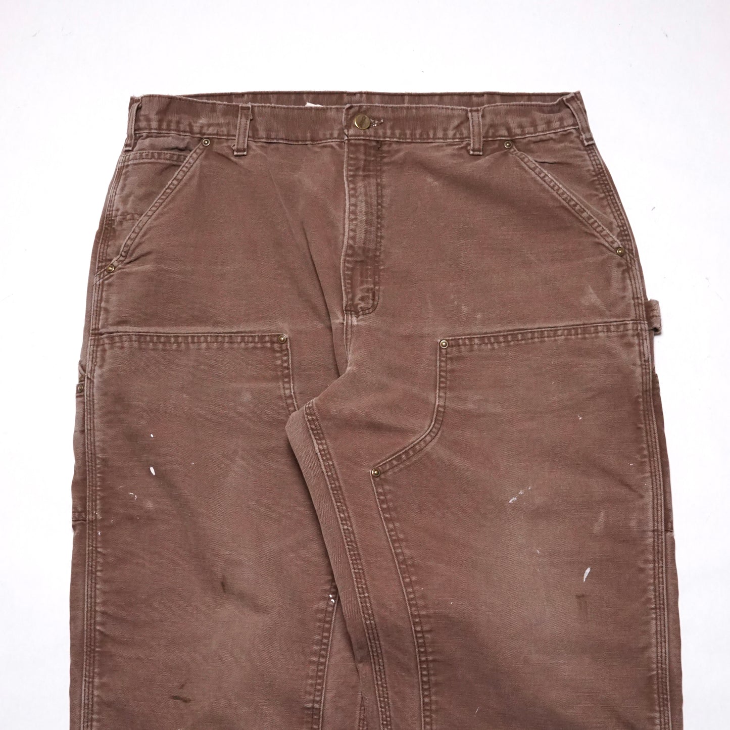 1990s Carhartt Double Knee "Brown" Size: 37W/32L