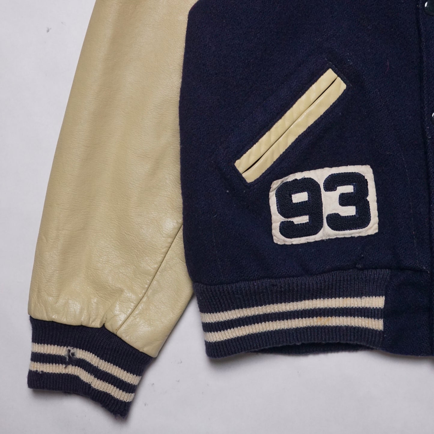 1990s Varsity Letterman Jacket "Lakers" Size: M