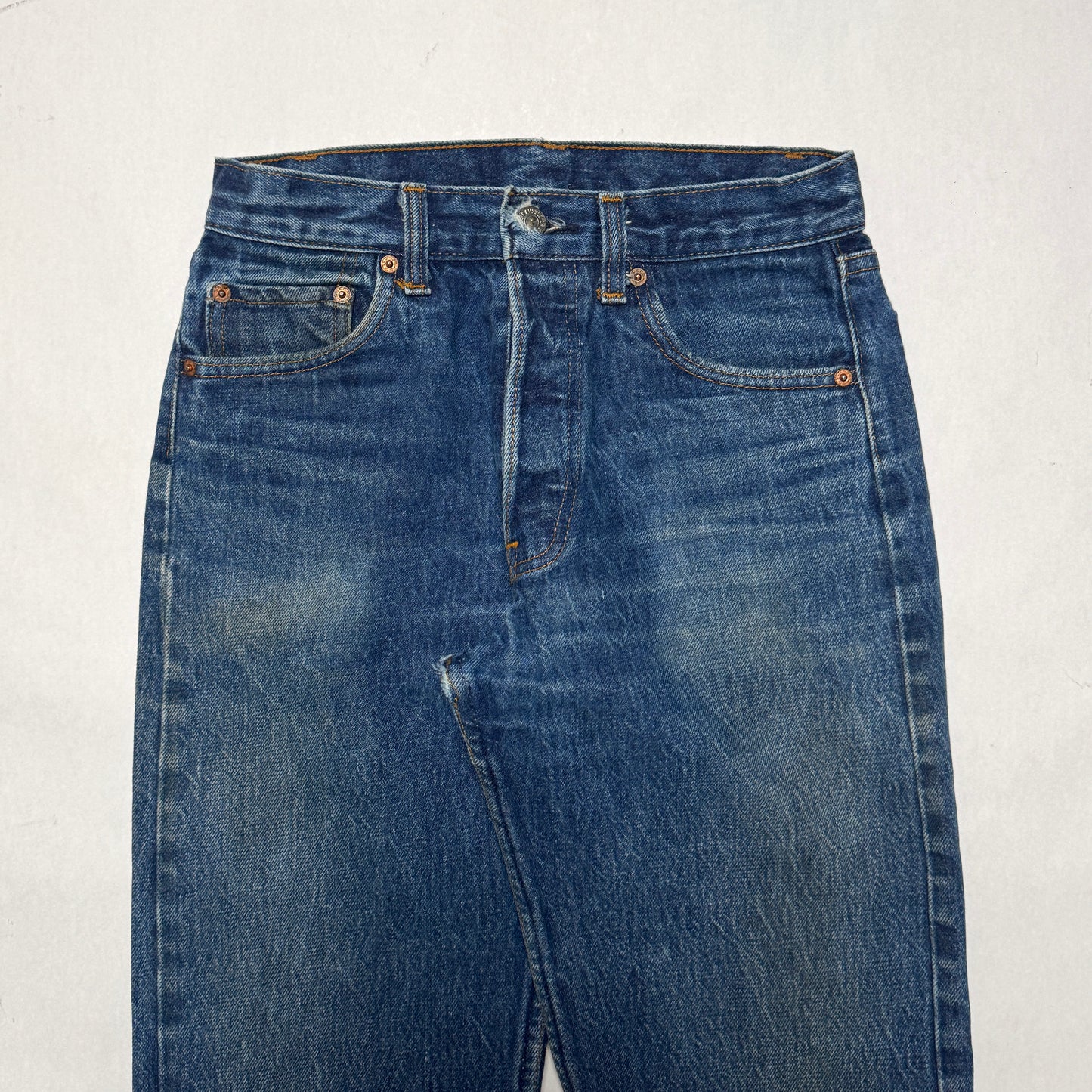 1980s Levi 501 "Indigo" Size: 27W/34L
