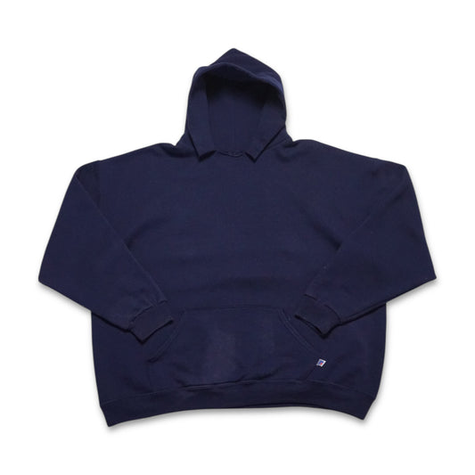 2000s Russell Athletic Hoodie "Navy" Size: XL/XXL