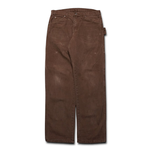 2000s Dickies Carpenter Pant "Brown" Size: 34W/33L