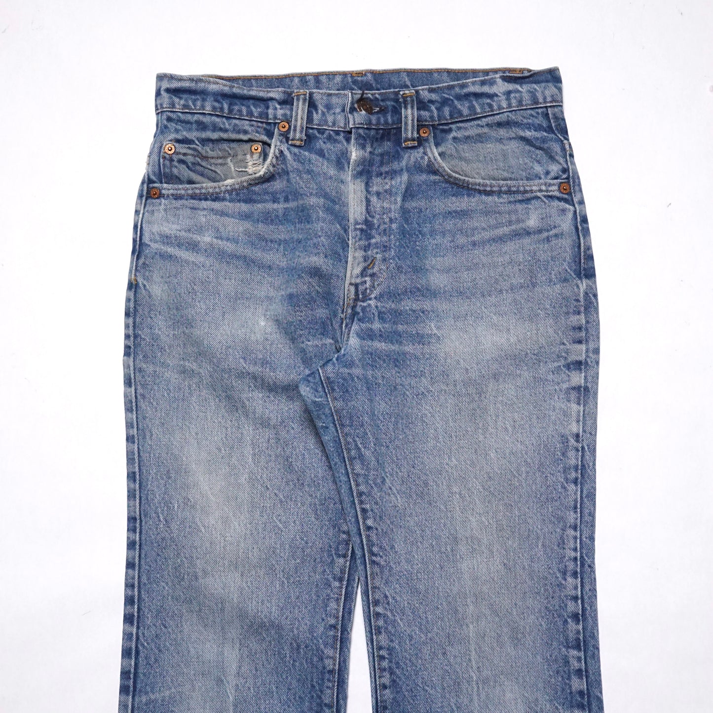 1980s Levi 517 "Light Wash" Size: 31W/28L