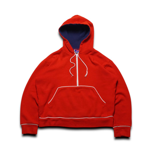 1970s Speedo Quarter Zip Hoodie Size: M/L