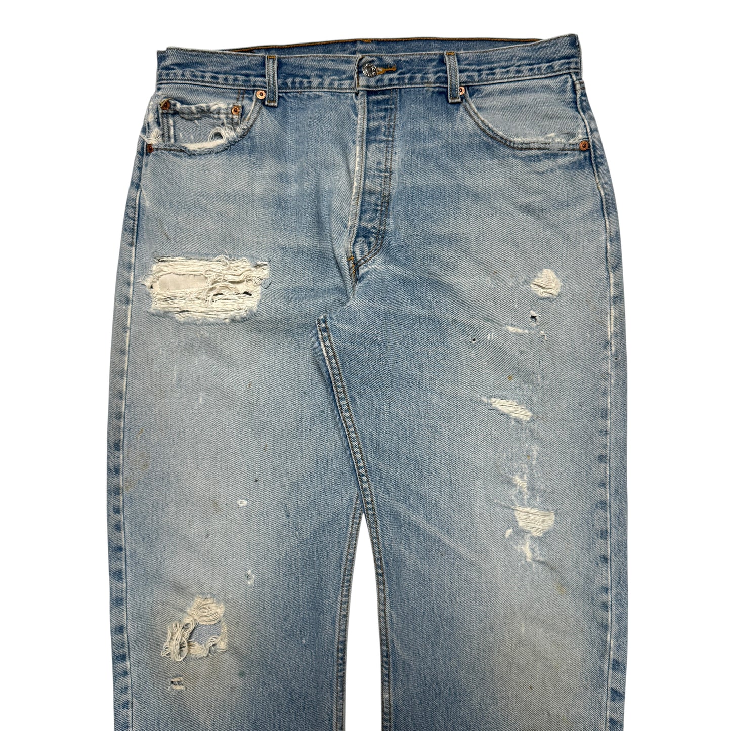 2000s Levi 501 "Distressed" Size: 35W/33L