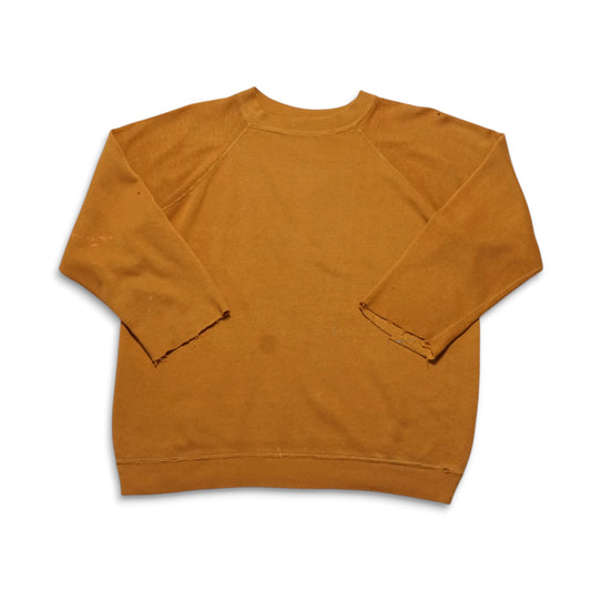 1970s Sweatshirt "Orange" Size: M