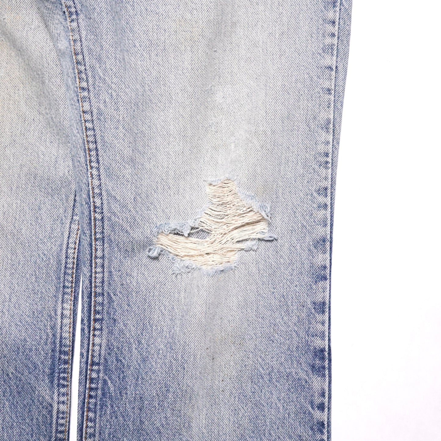 1990s Levi 517 Orange Tab "Distressed" Size: 30W/31L