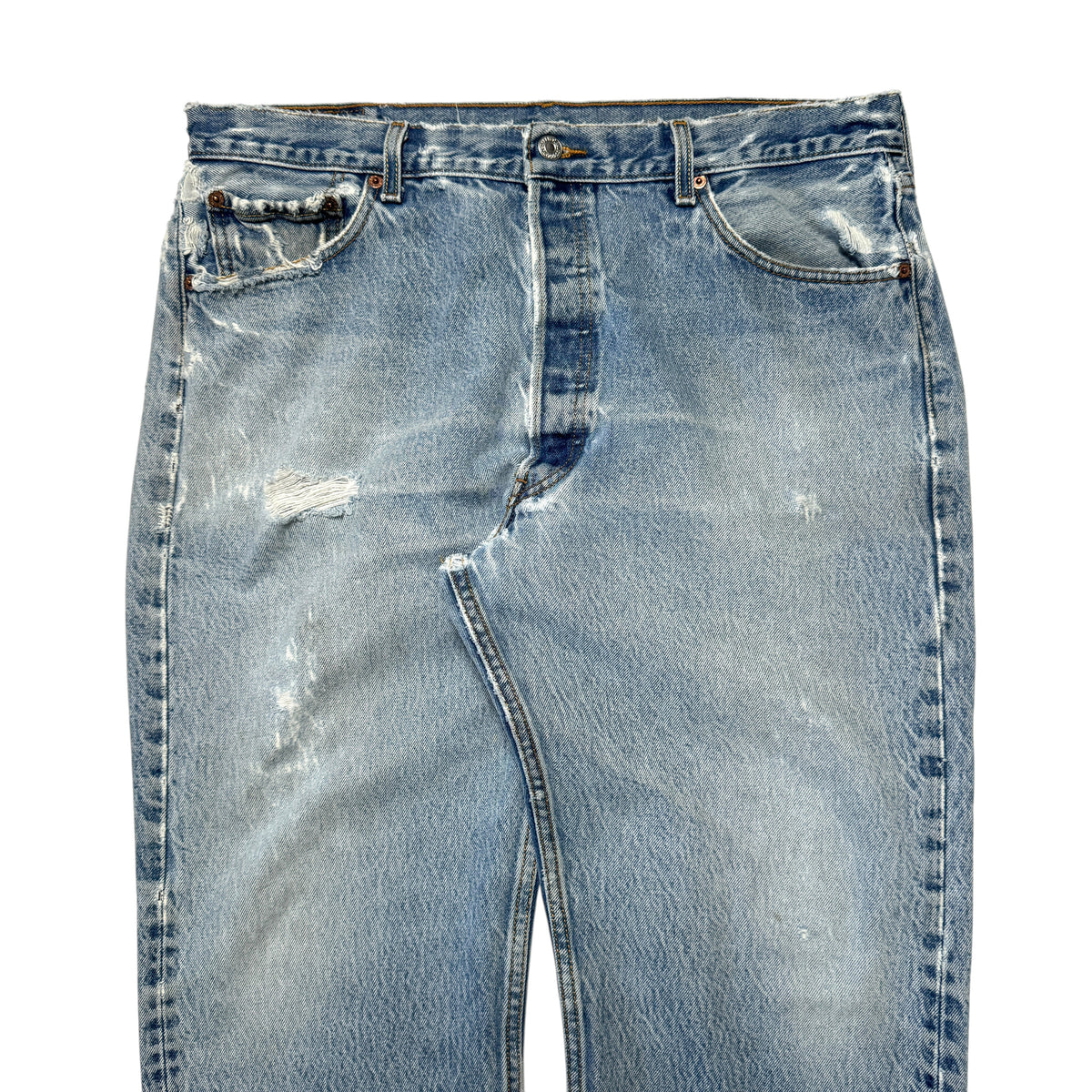 2000s Levi 501 "Distressed" Size: 36W/29L