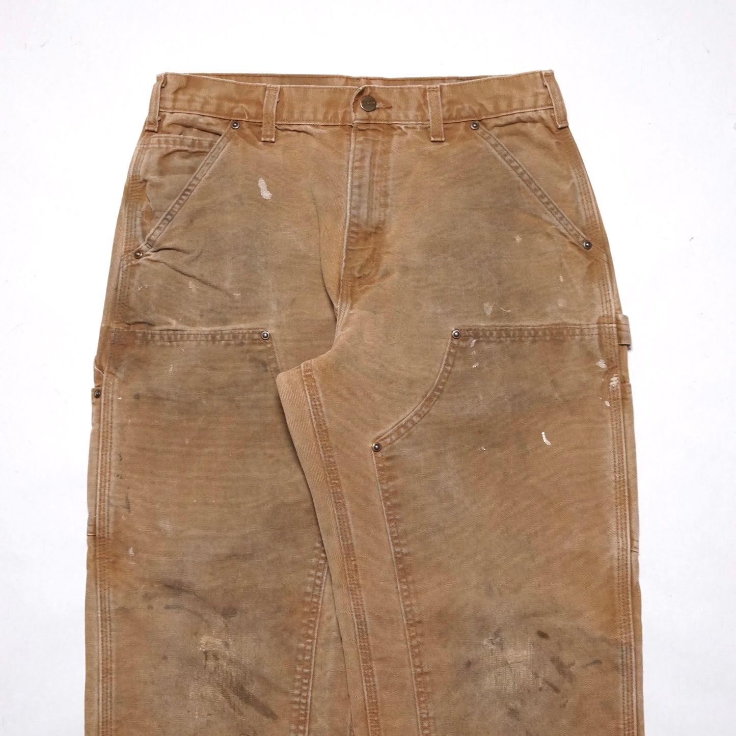 2000s Carhartt Double Knee "Khaki" Size: 31W/31L