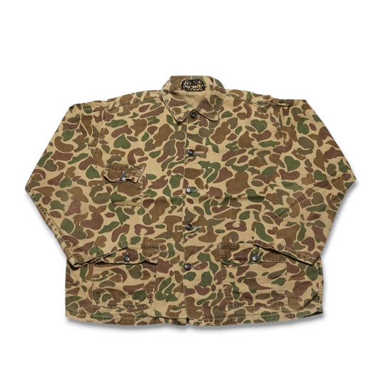 1980s Camo Over Shirt Size: L/XL
