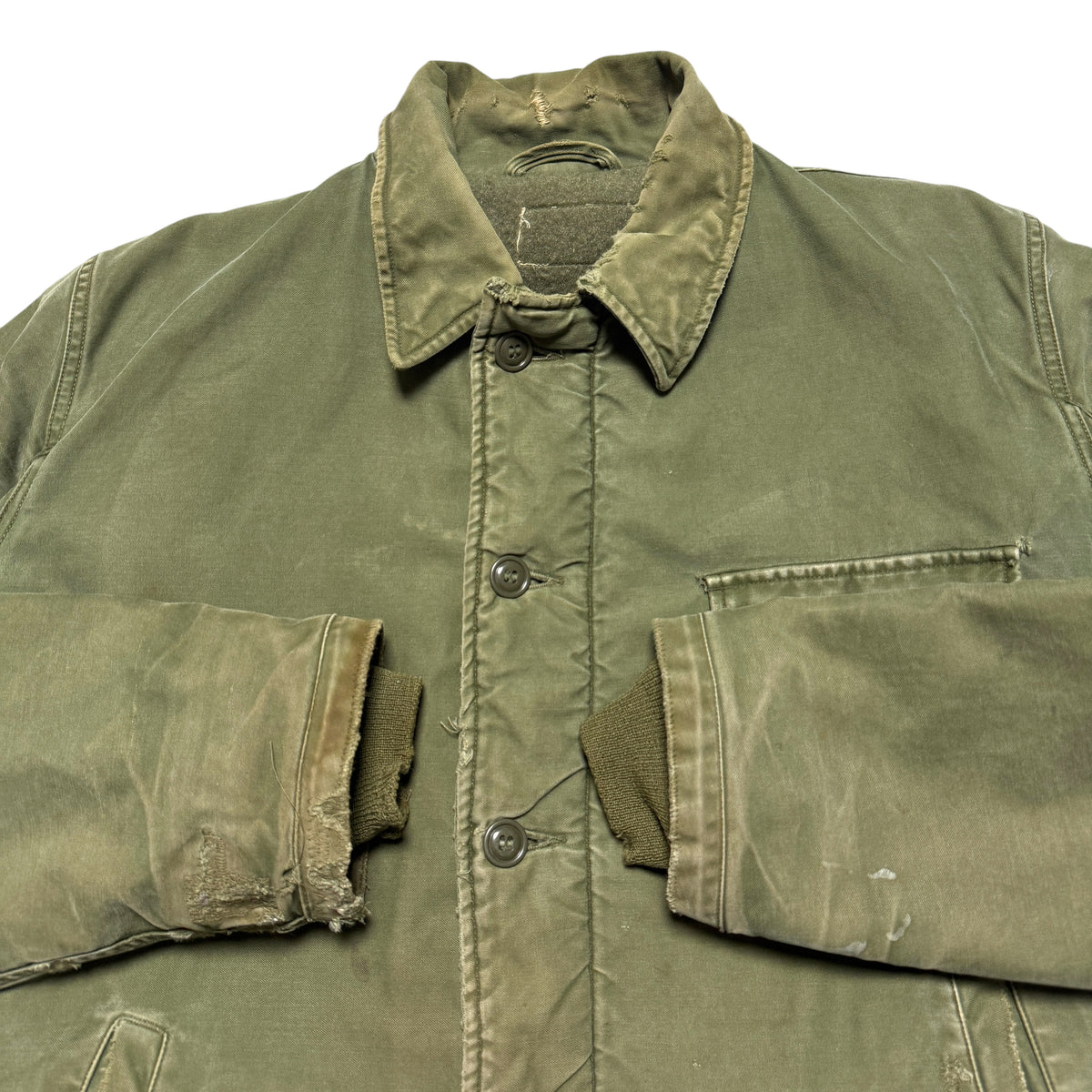 1960s Military A-2 Deck Jacket Size: XL