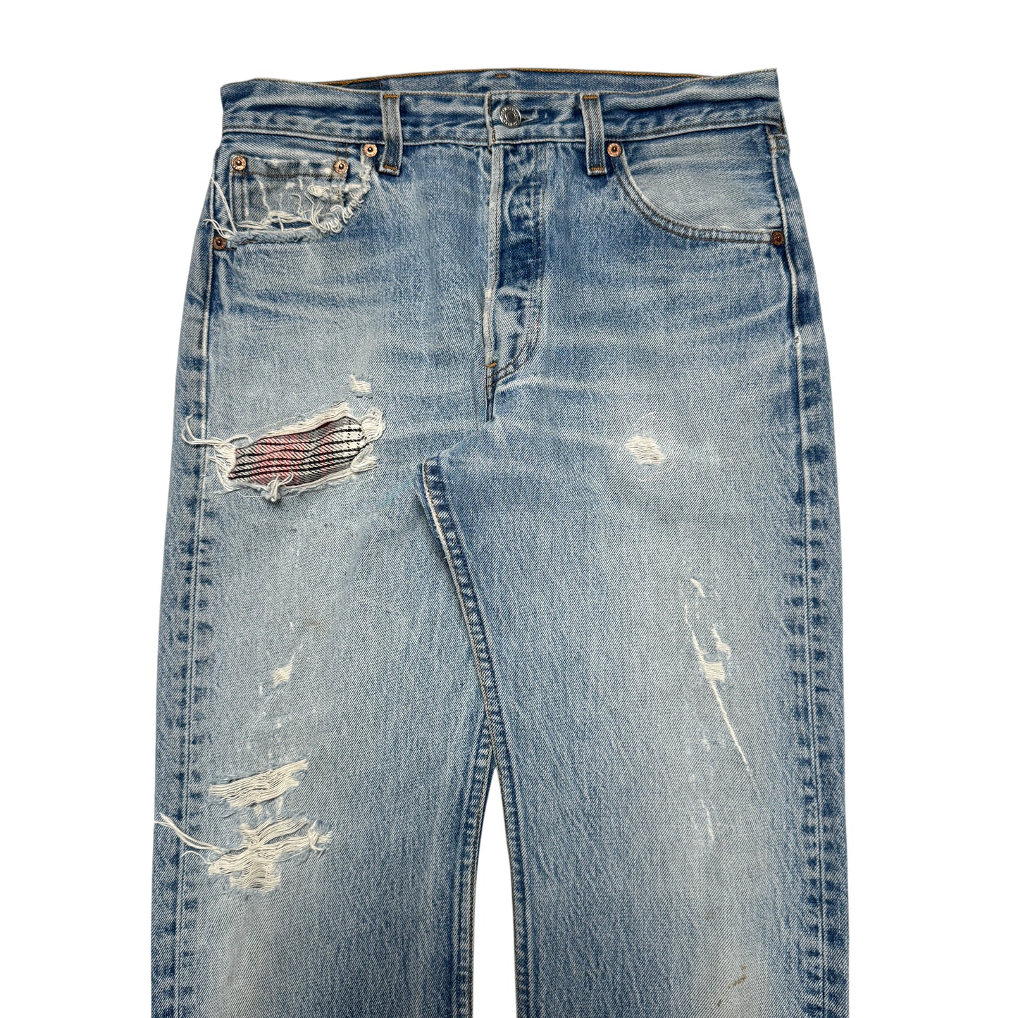 1990s Levi 501 "Repaired" Size: 30W/31L