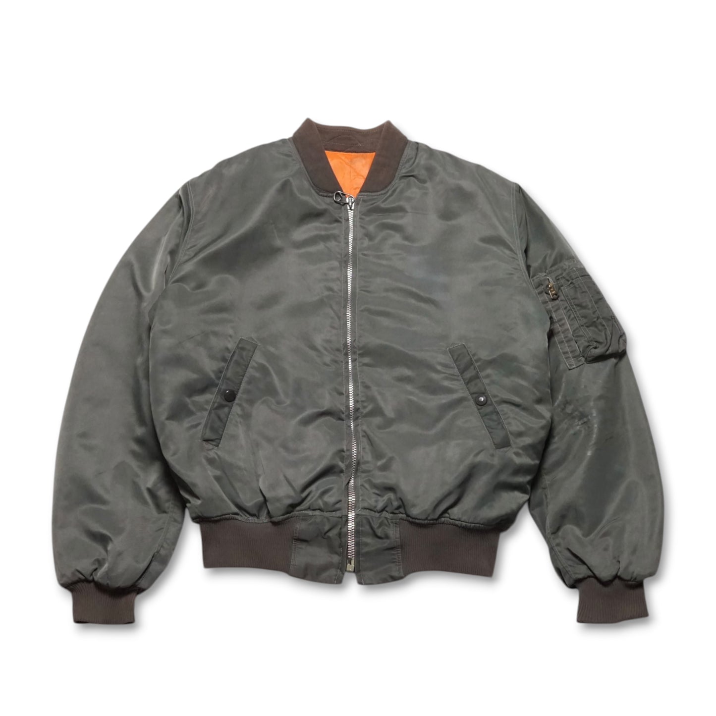 1960s Military MA-1 Bomber Jacket Size: S/M