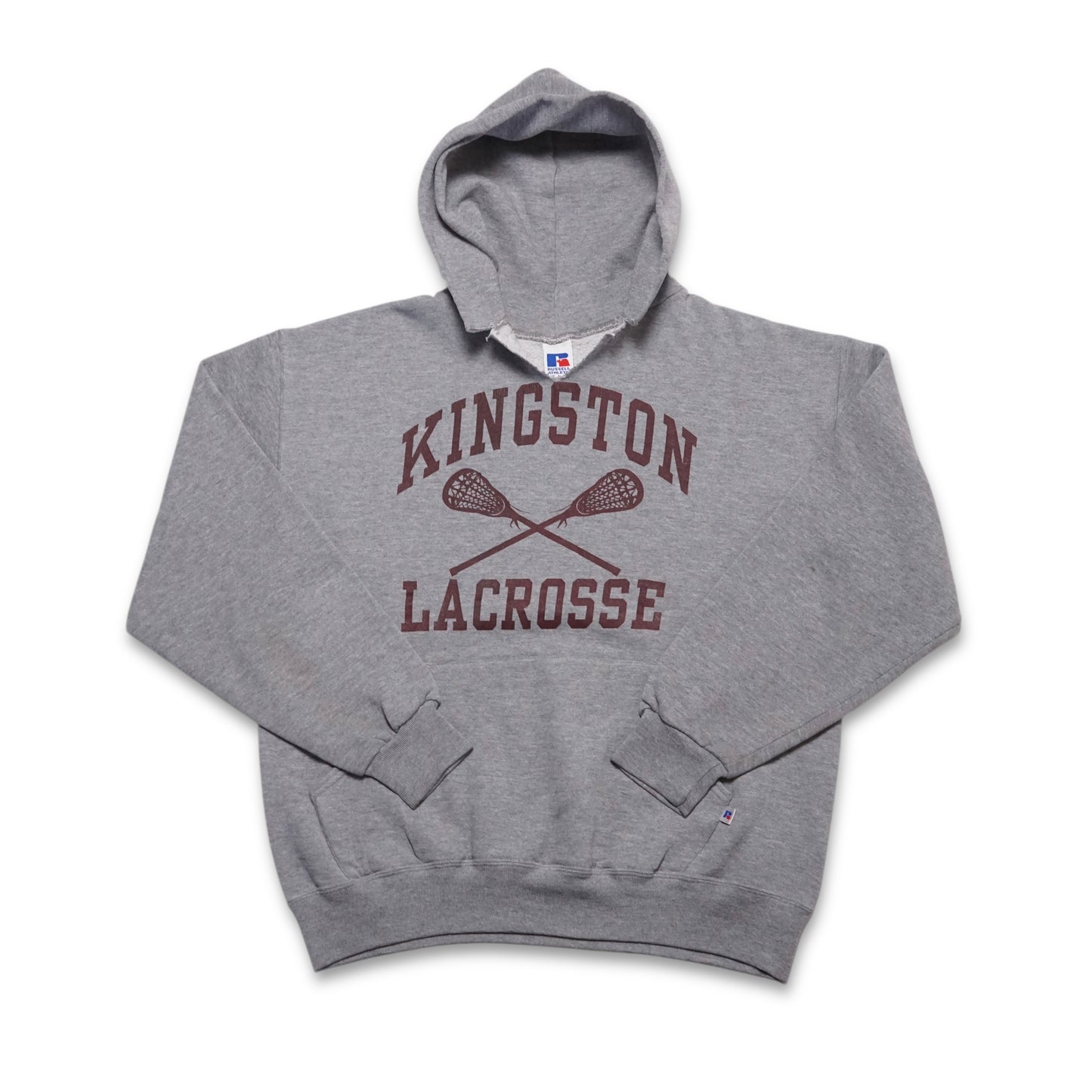 1990s Russell Athletic Hoodie "Kingston" Size: L