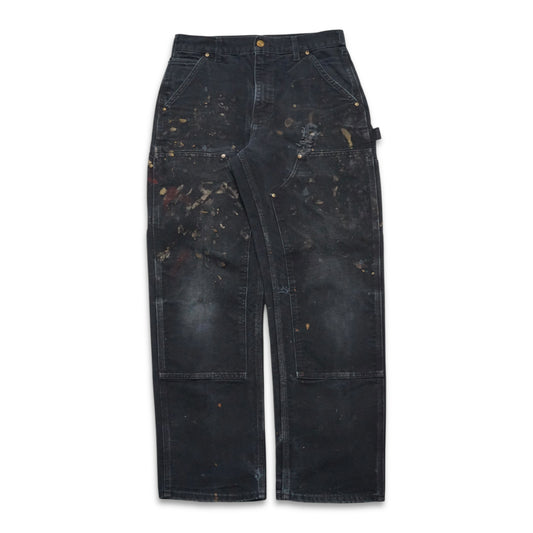1990s Carhartt Double Knee "Paint Splatter" Size: 30W/30L