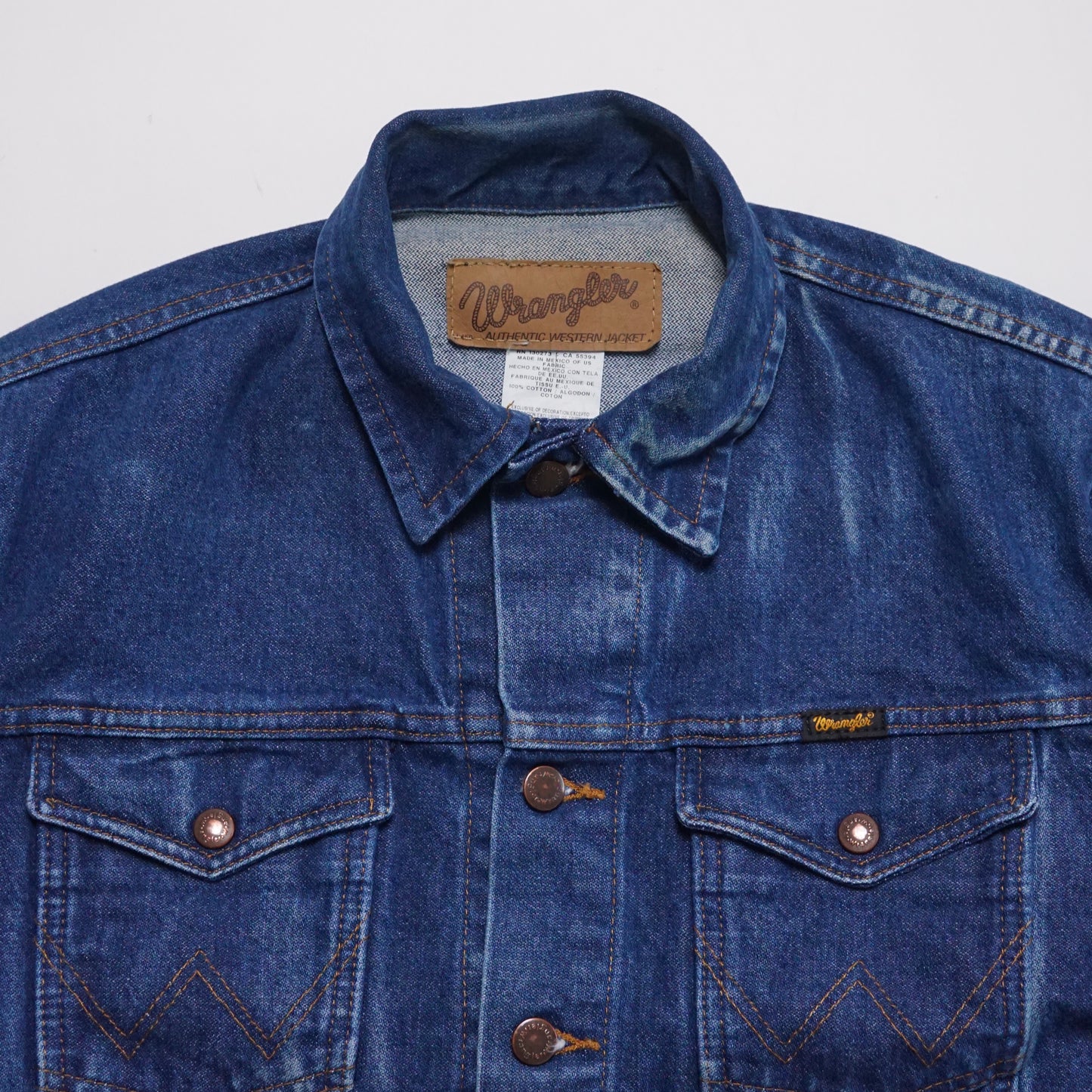 2000s Wrangler Denim Jacket "Indigo" Size: M