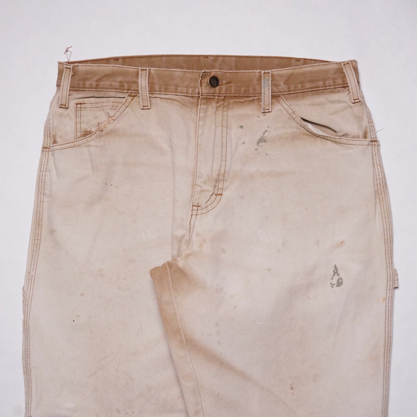 2000s Dickies Carpenter Pant "Khaki" Size: 34W/29L