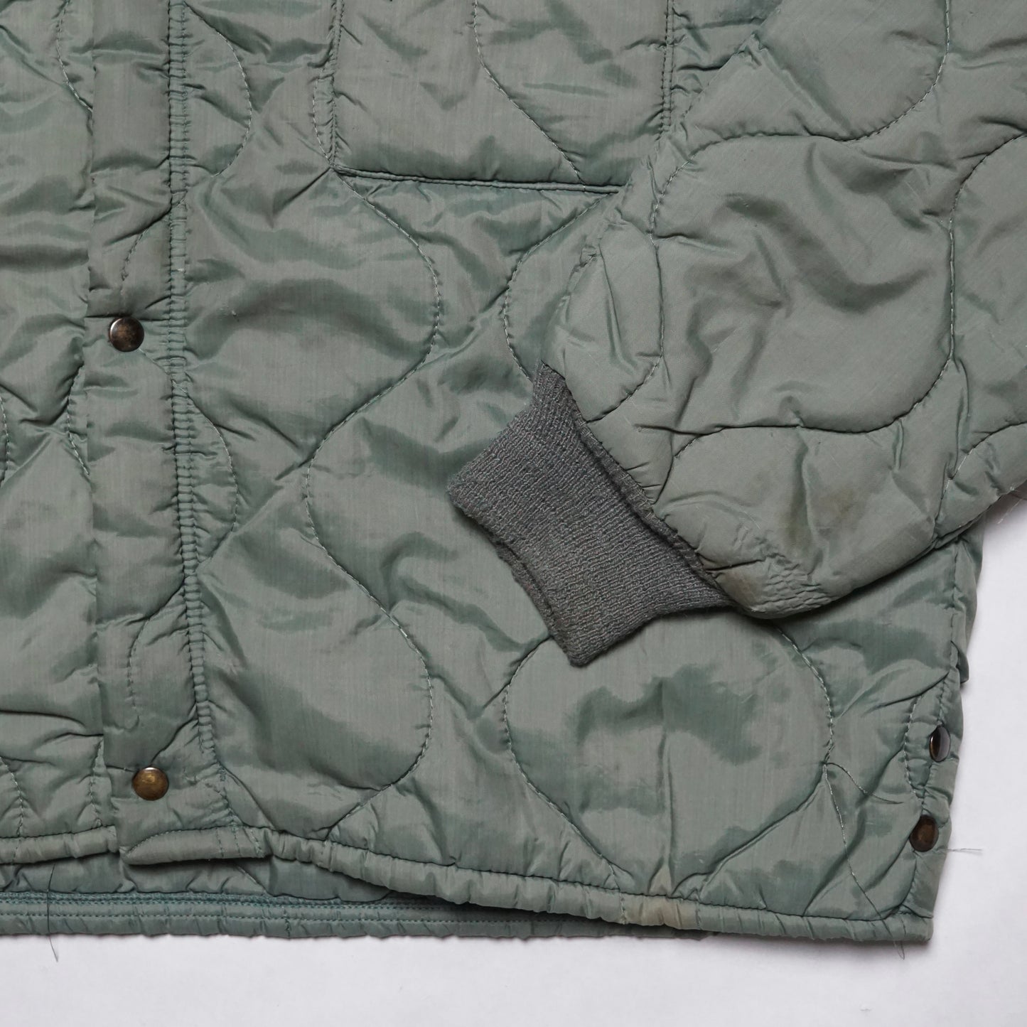 1970s Military Flyer Liner Jacket Size: L