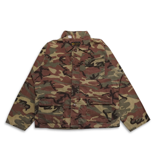 1970s Kmart Overshirt "Camo" Size: M/L