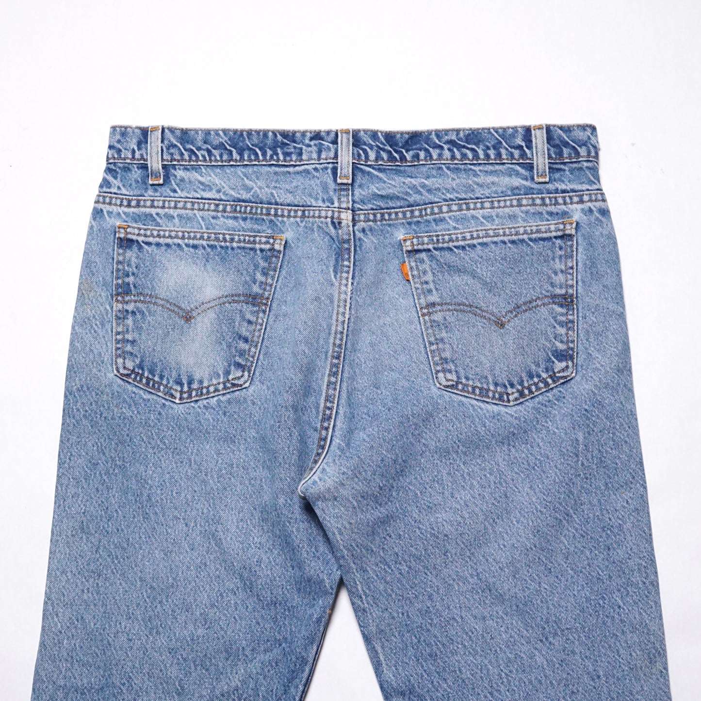 1990s Levi 505 Orange Tab "Light Wash" Size: 38W/31L