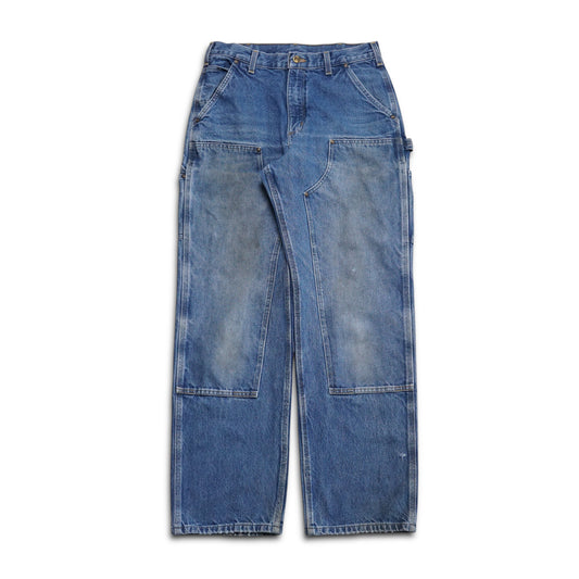 2000s Carhartt Double Knee "Denim" Size: 31W/32L