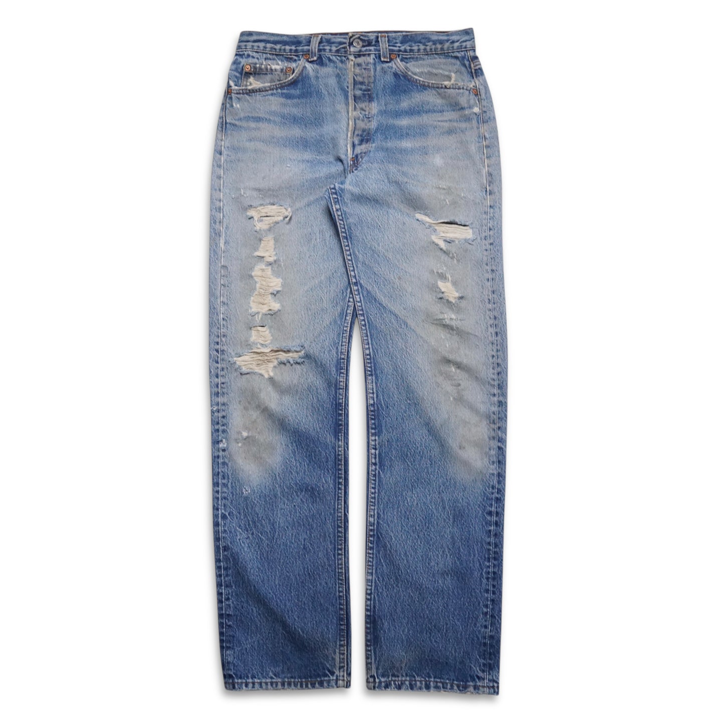 1980s Levi 501 "Distressed" Size: 31W/32L