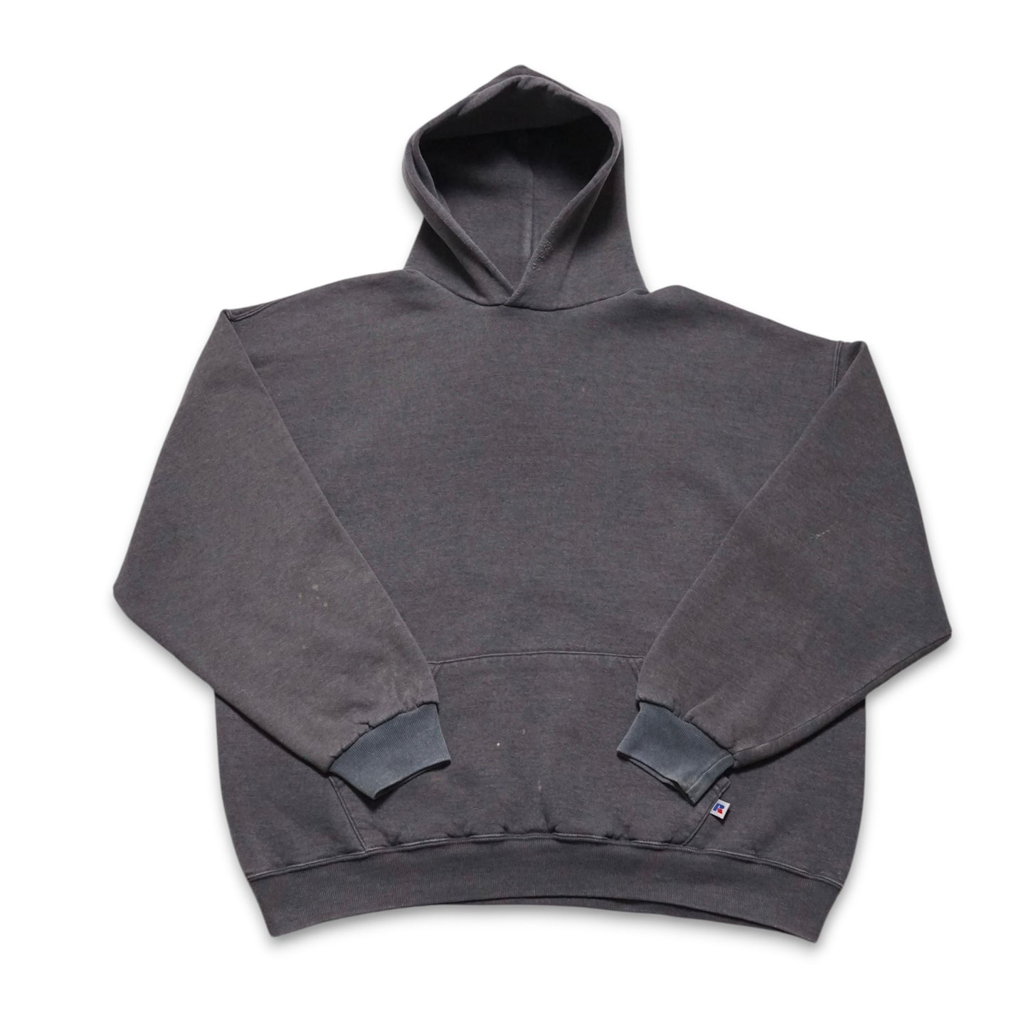 1990s Russell Athletic Hoodie "Cement" Size: XL/XXL