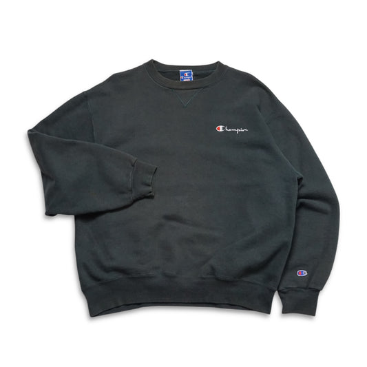 1990s Champion Sweatshirt "Pine" Size: L/XL