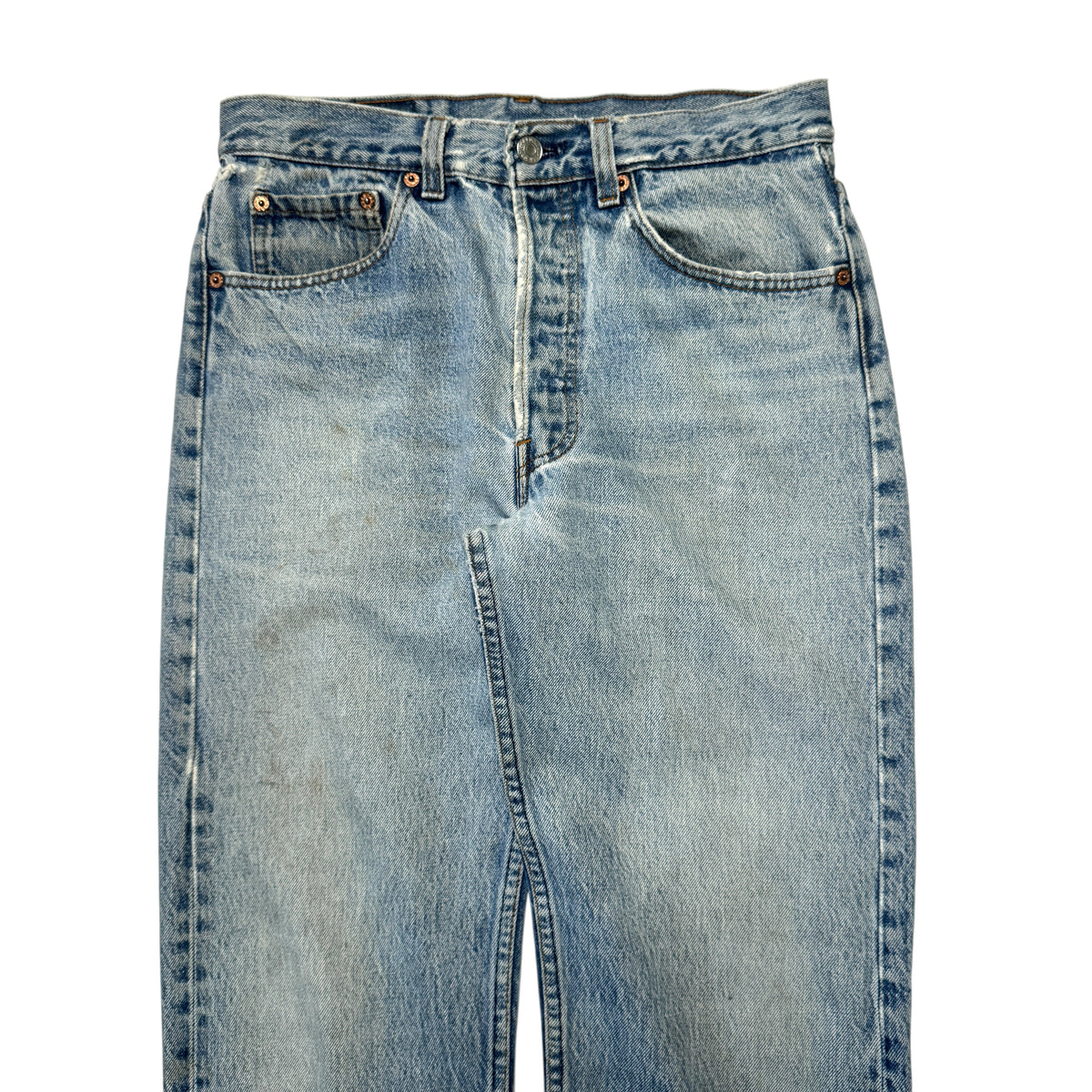 1980s Levi 501 "Light Wash" Size: 29W/31L