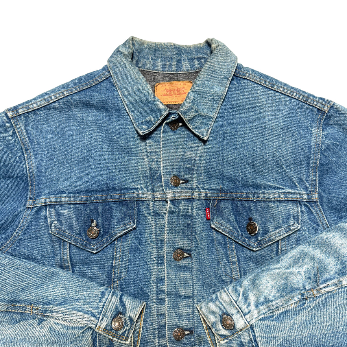 1980s Levi Type 3 Denim Jacket Size: L