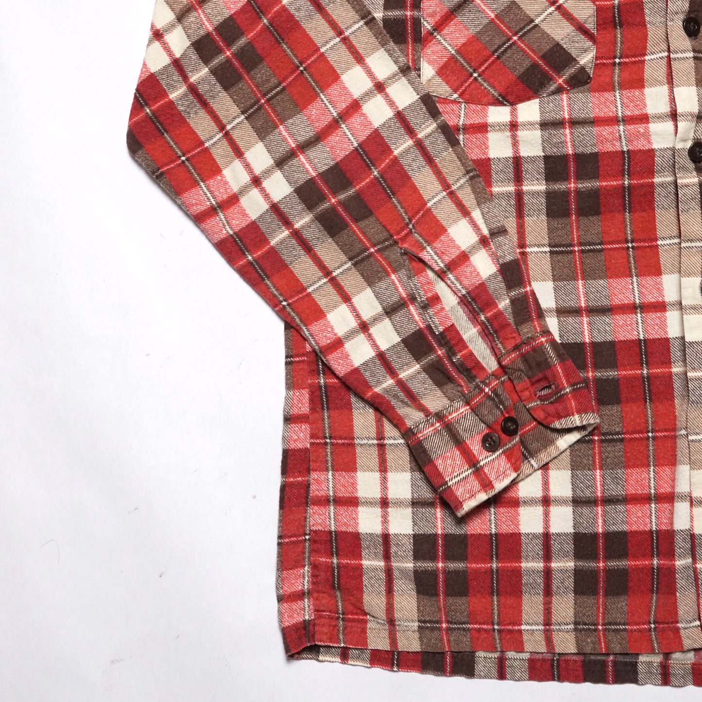 1980s Dickies Cotton Flannel Size: M