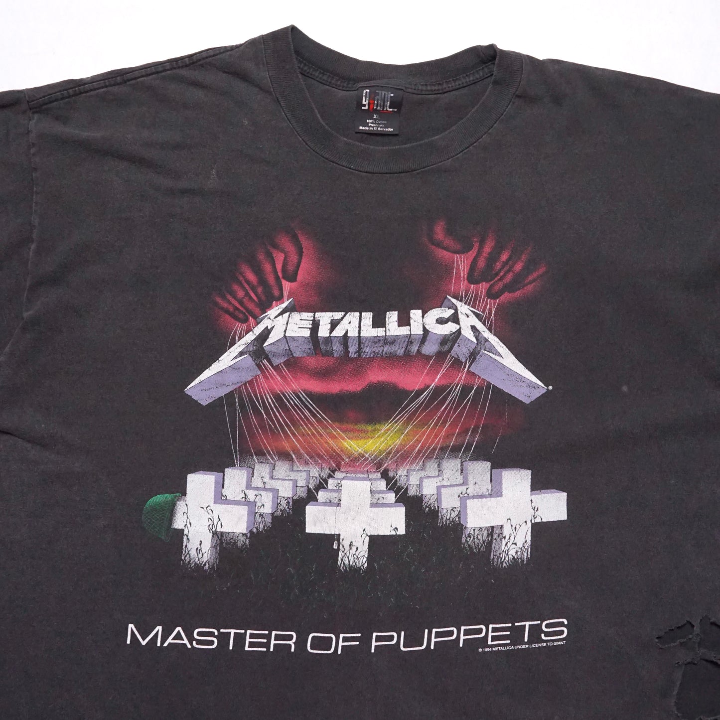 1990s Metallica "Master of Puppets" Size: XL