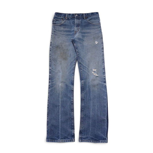 2000s Levi 517 "Thrashed" Size: 31W/35L