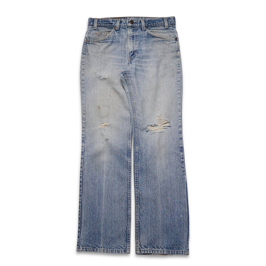 1990s Levi 517 Orange Tab "Distressed" Size: 30W/31L