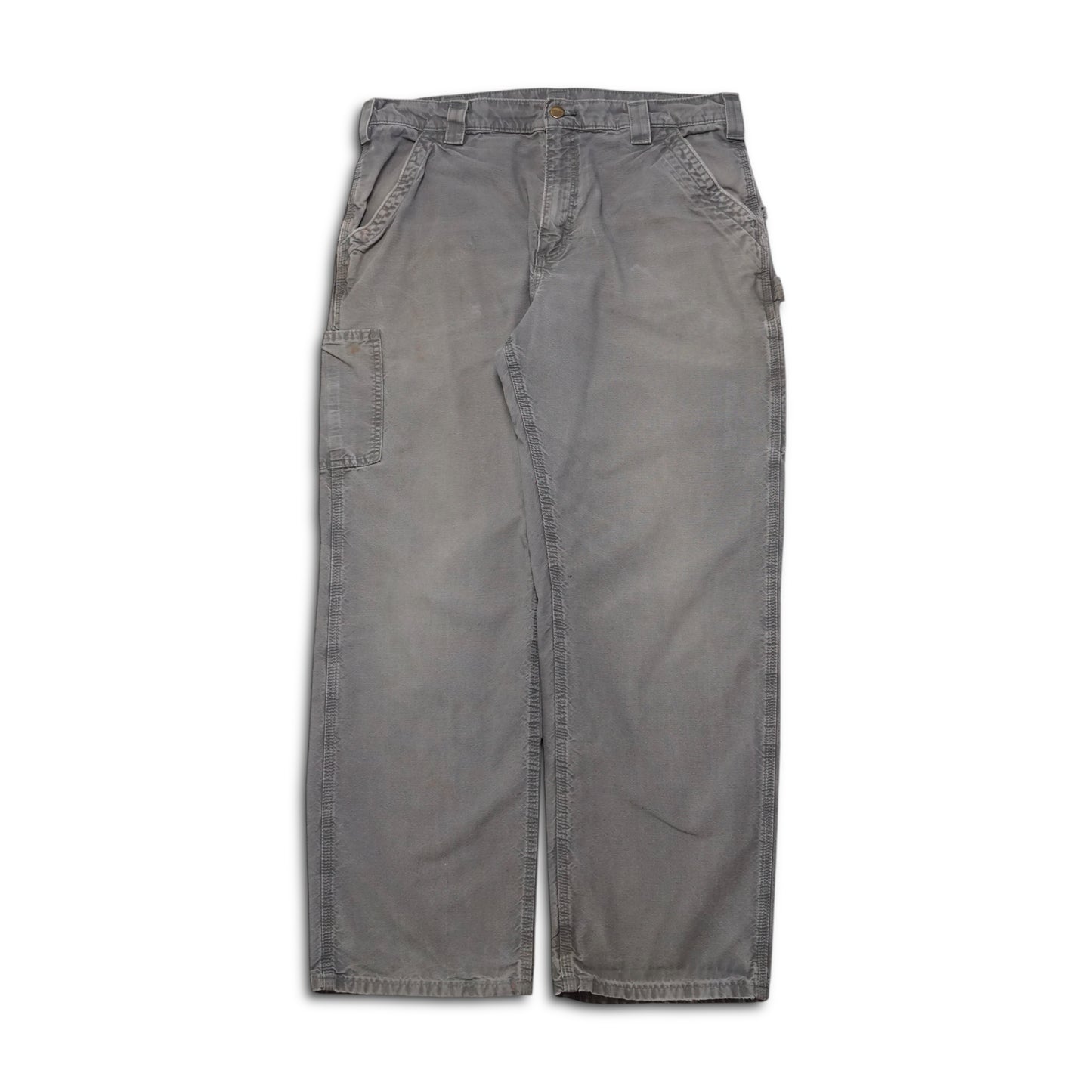 2000s Carhartt Carpenter Pant "Grey" Size: 38W/30L