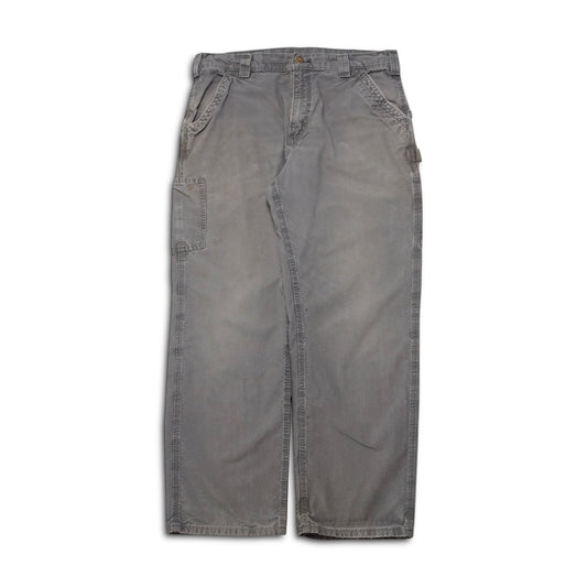 2000s Carhartt Carpenter Pant "Grey" Size: 38W/30L