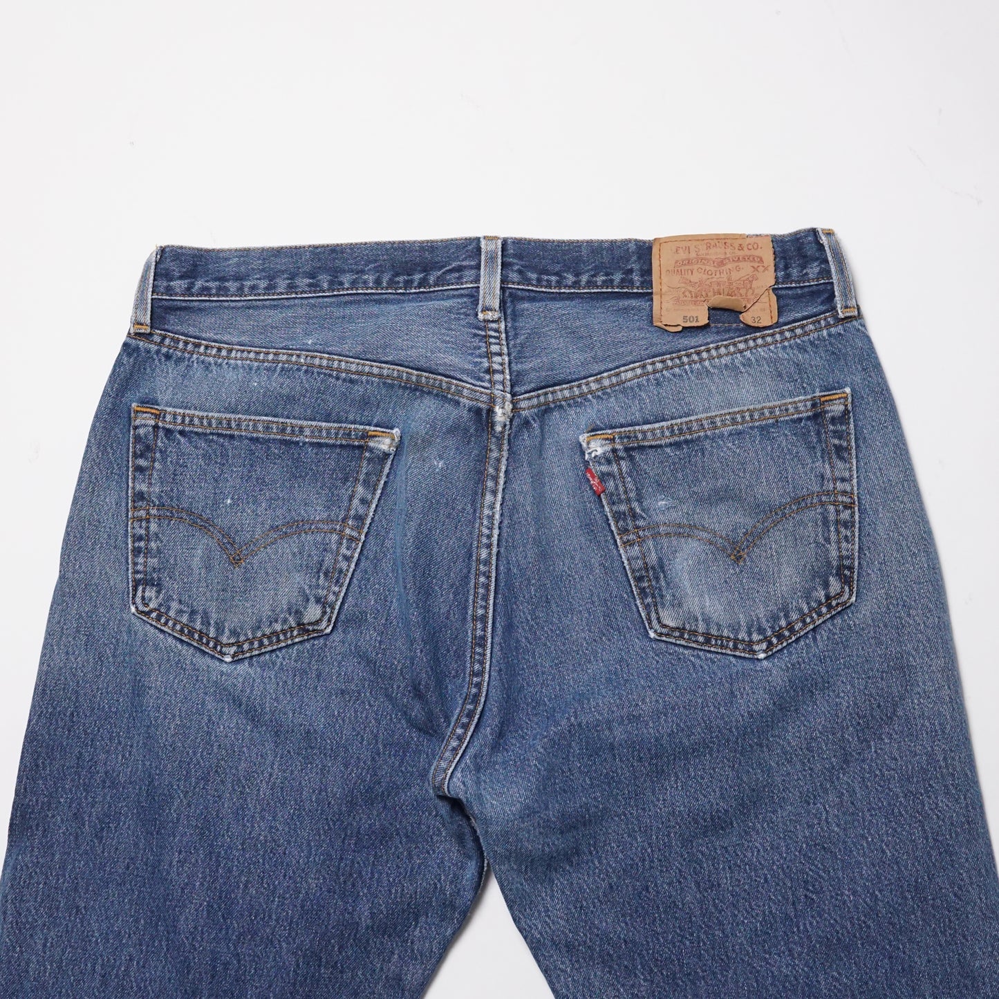 1990s Levi 501 “Indigo” Size: 35W/32L