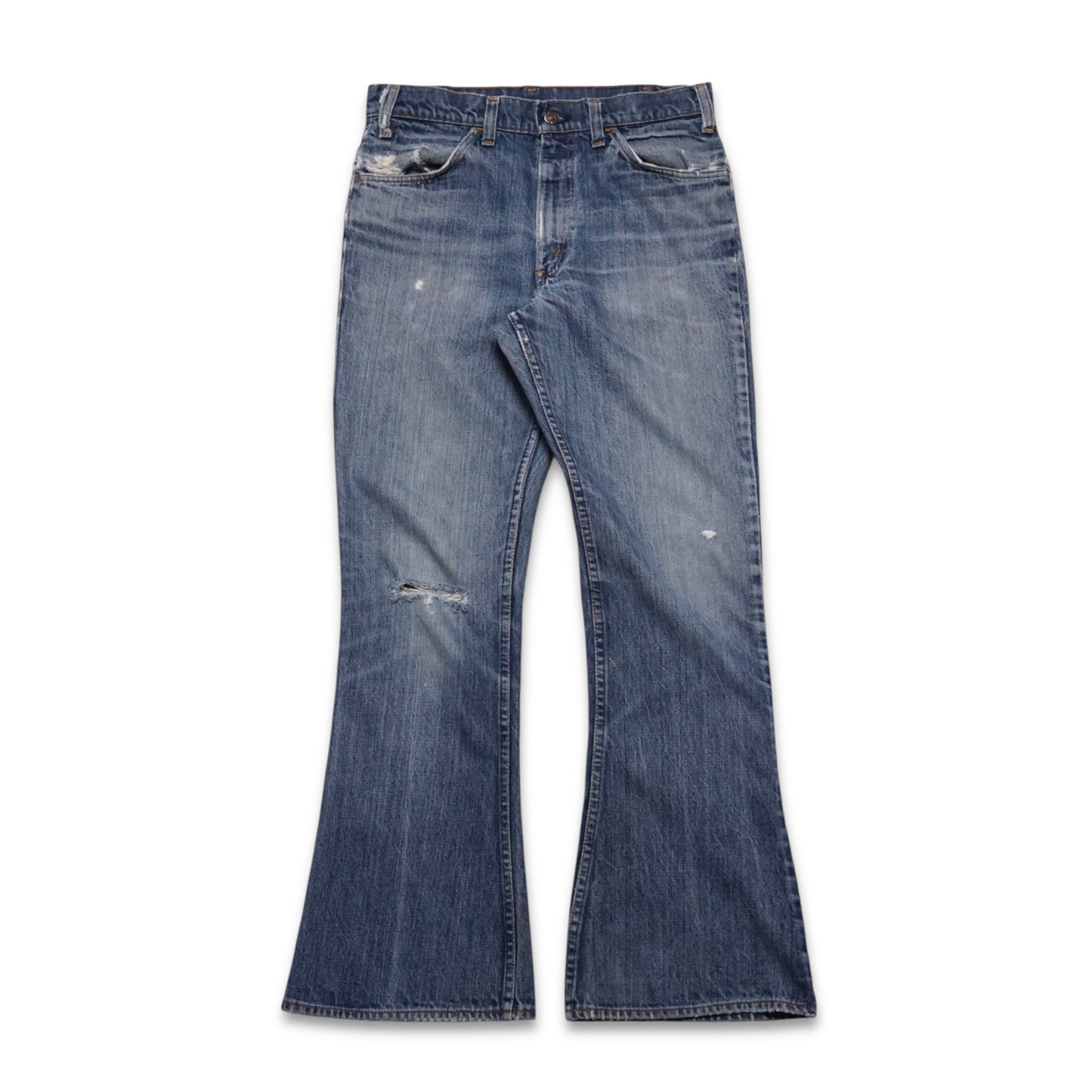1970s Levi 646 Orange Tab "Distressed" Size: 31W/30L