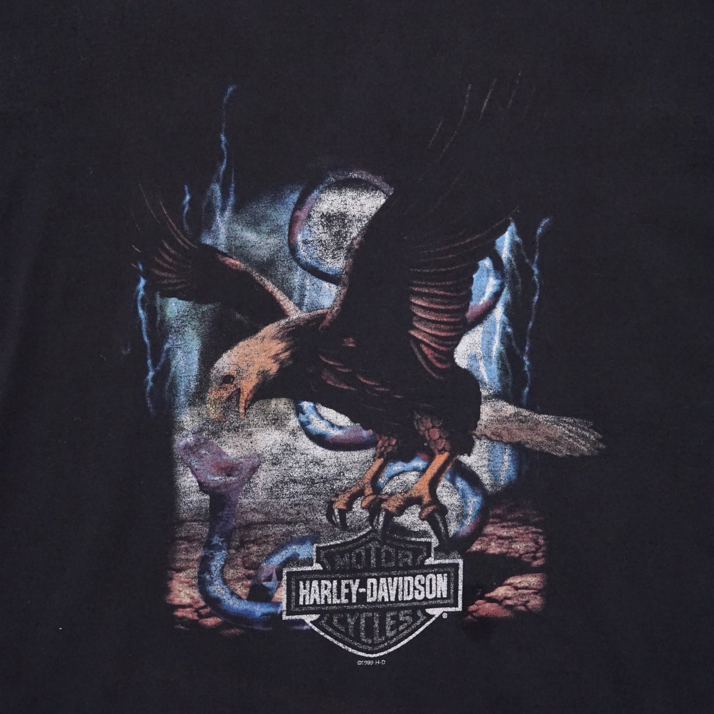 1990s Harley Davidson "Faded" Size: XL