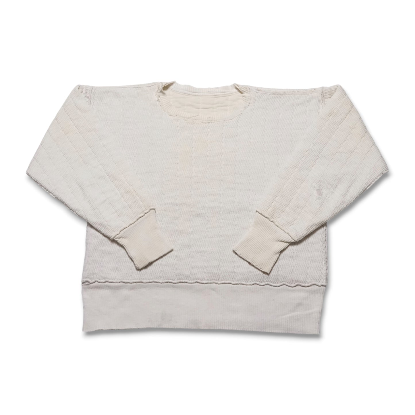 1970s Thermal Sweatshirt Size: S/M