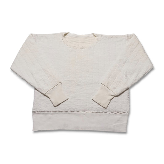 1970s Thermal Sweatshirt Size: S/M