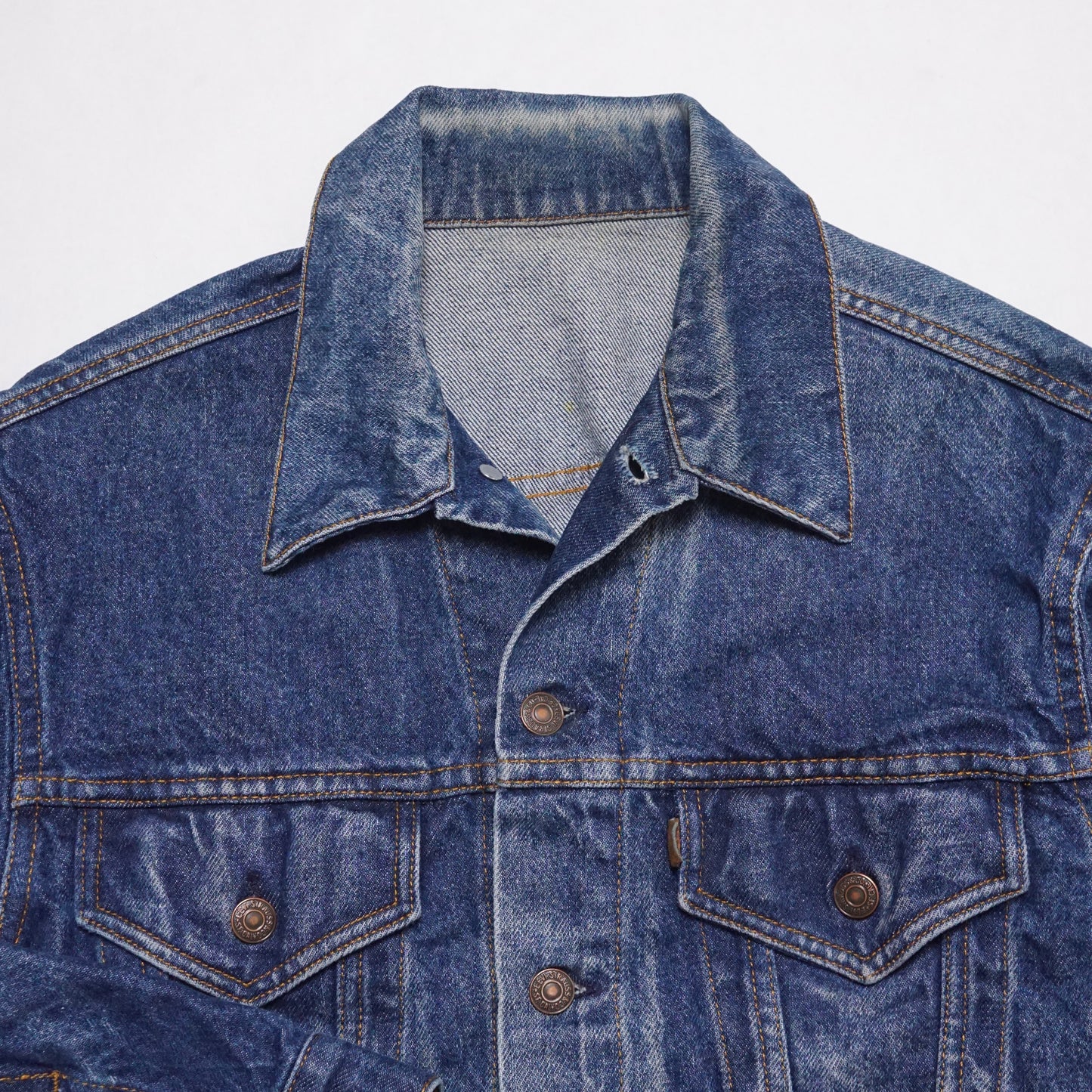 1980s Levi Type 3 Denim Jacket "Stone" Size: M