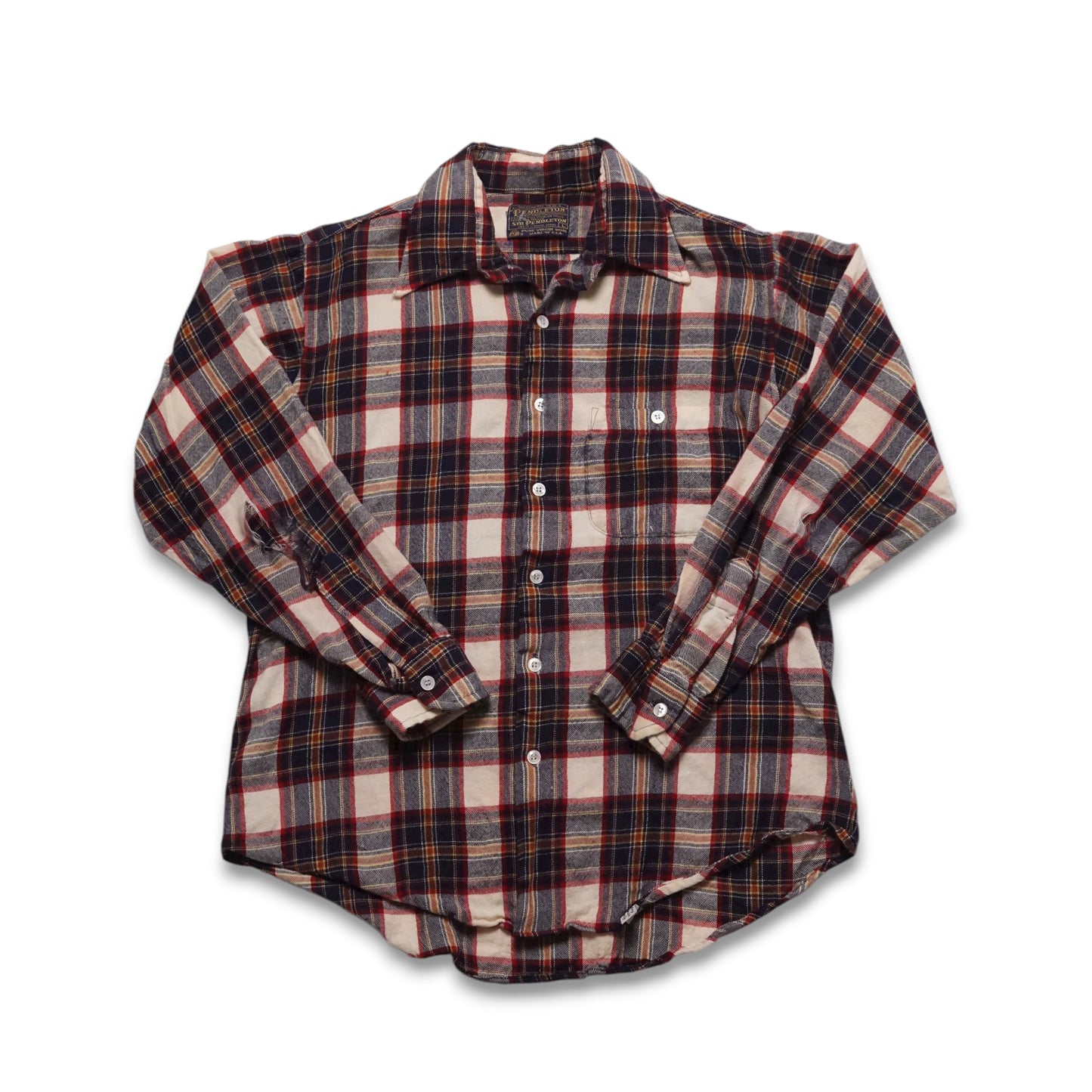 1970s Pendleton Wool Flannel Size: M