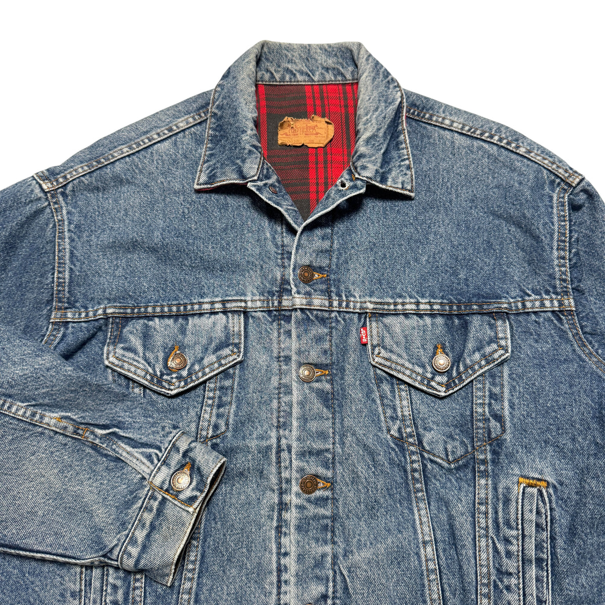 1980s Levi Type 3 Denim Jacket Size: L